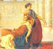Valentine Cameron Prinsep Prints The Death of Cleopatra oil painting reproduction